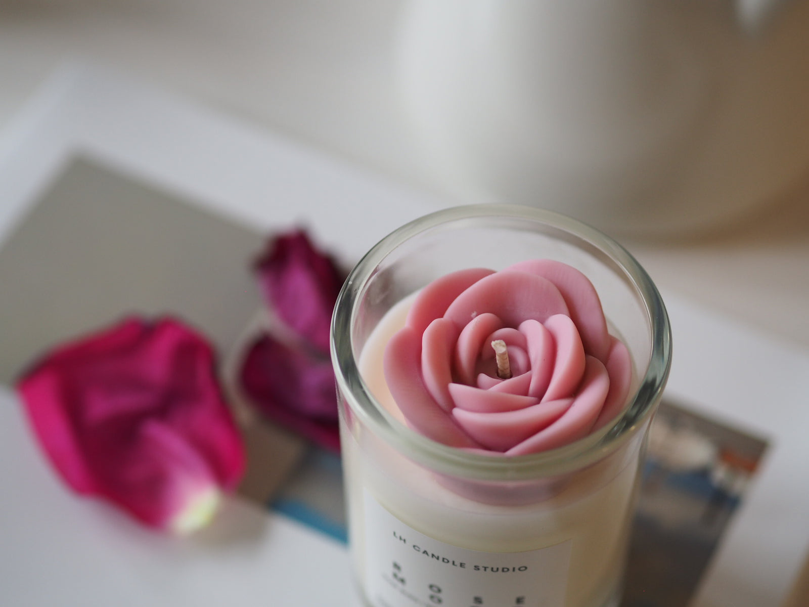 Rose Mood Candle - LH CANDLE STUDIO