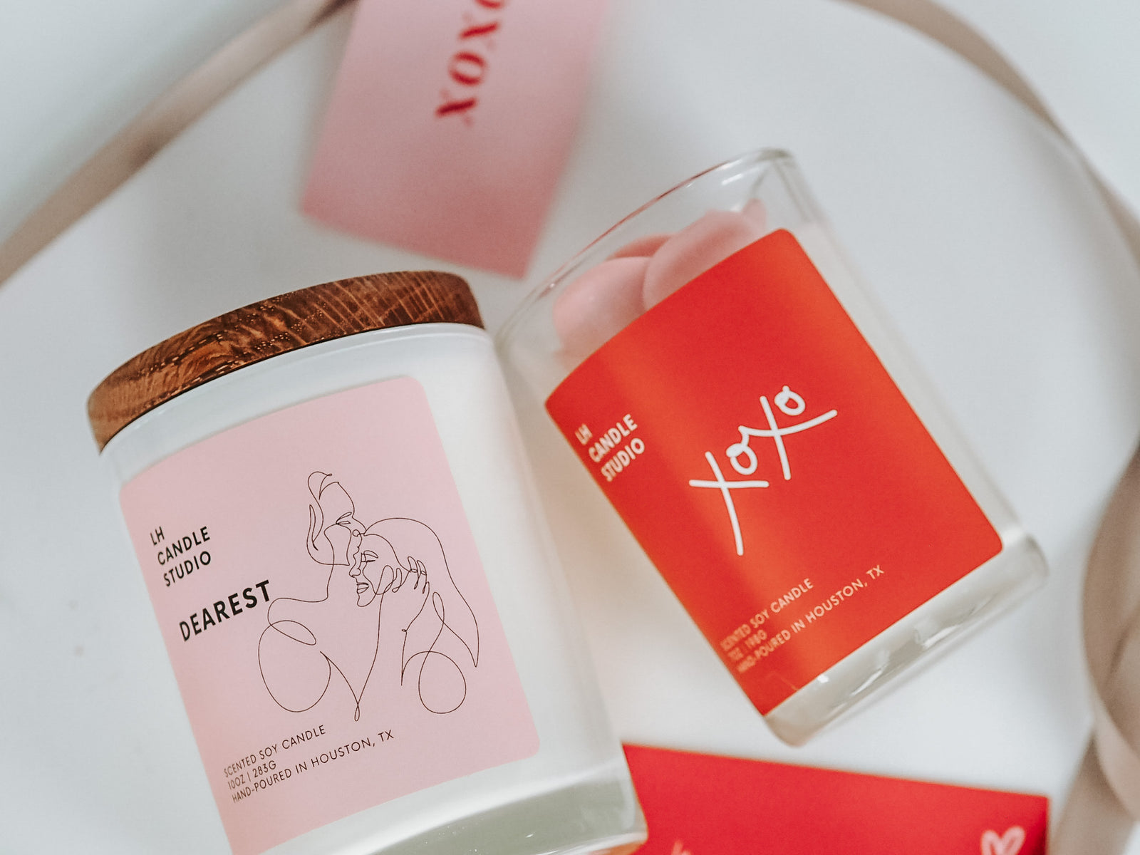 No.2 - XOXO Candle - LH CANDLE STUDIO