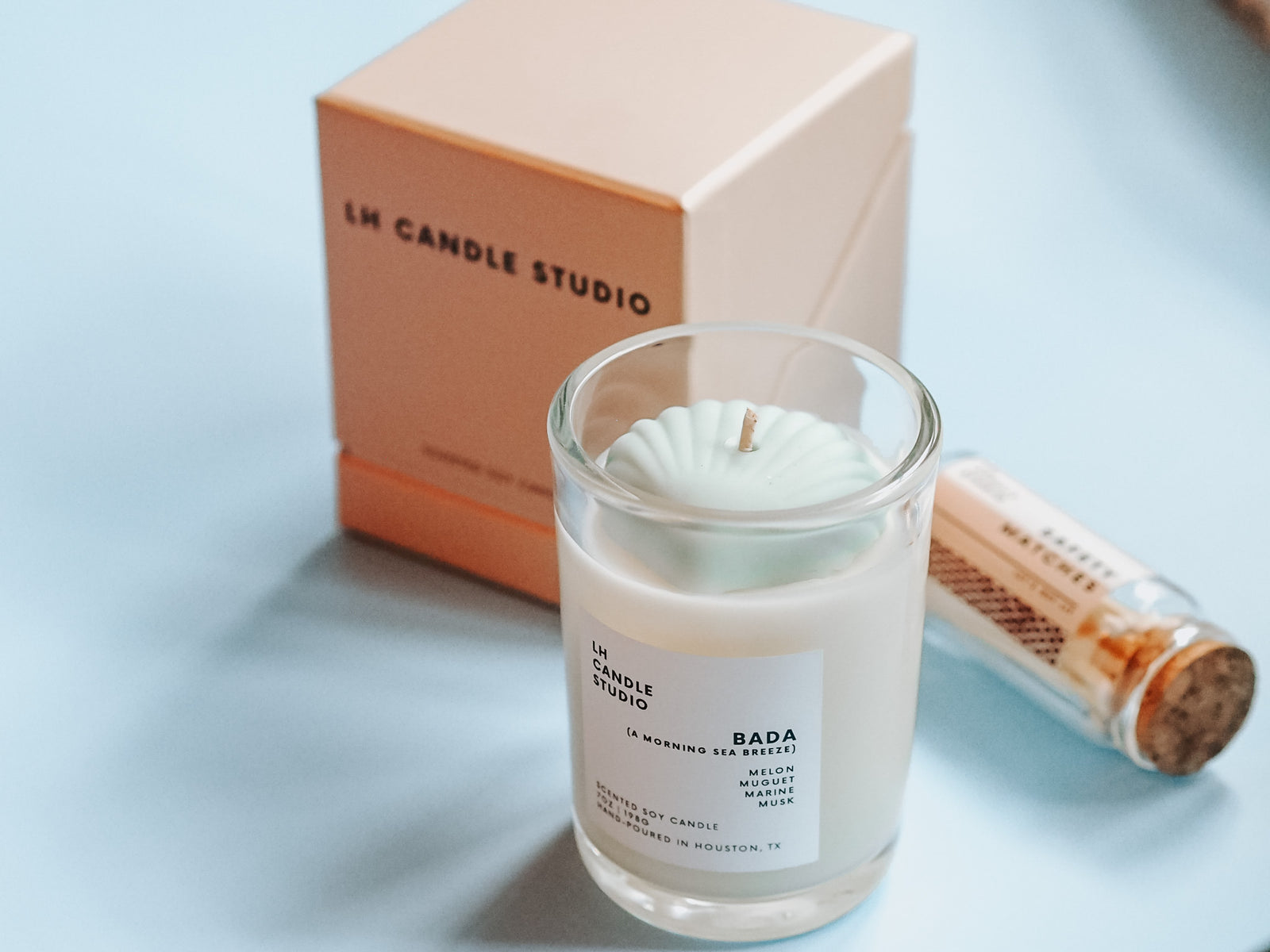 Bada (A morning sea breeze) Candle - LH CANDLE STUDIO
