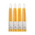 Hand-Dipped Beeswax Taper Candles - Bulk 4-Pair Bundle