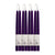 Hand-Dipped Beeswax Taper Candles - Bulk 4-Pair Bundle