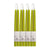 Hand-Dipped Beeswax Taper Candles - Bulk 4-Pair Bundle