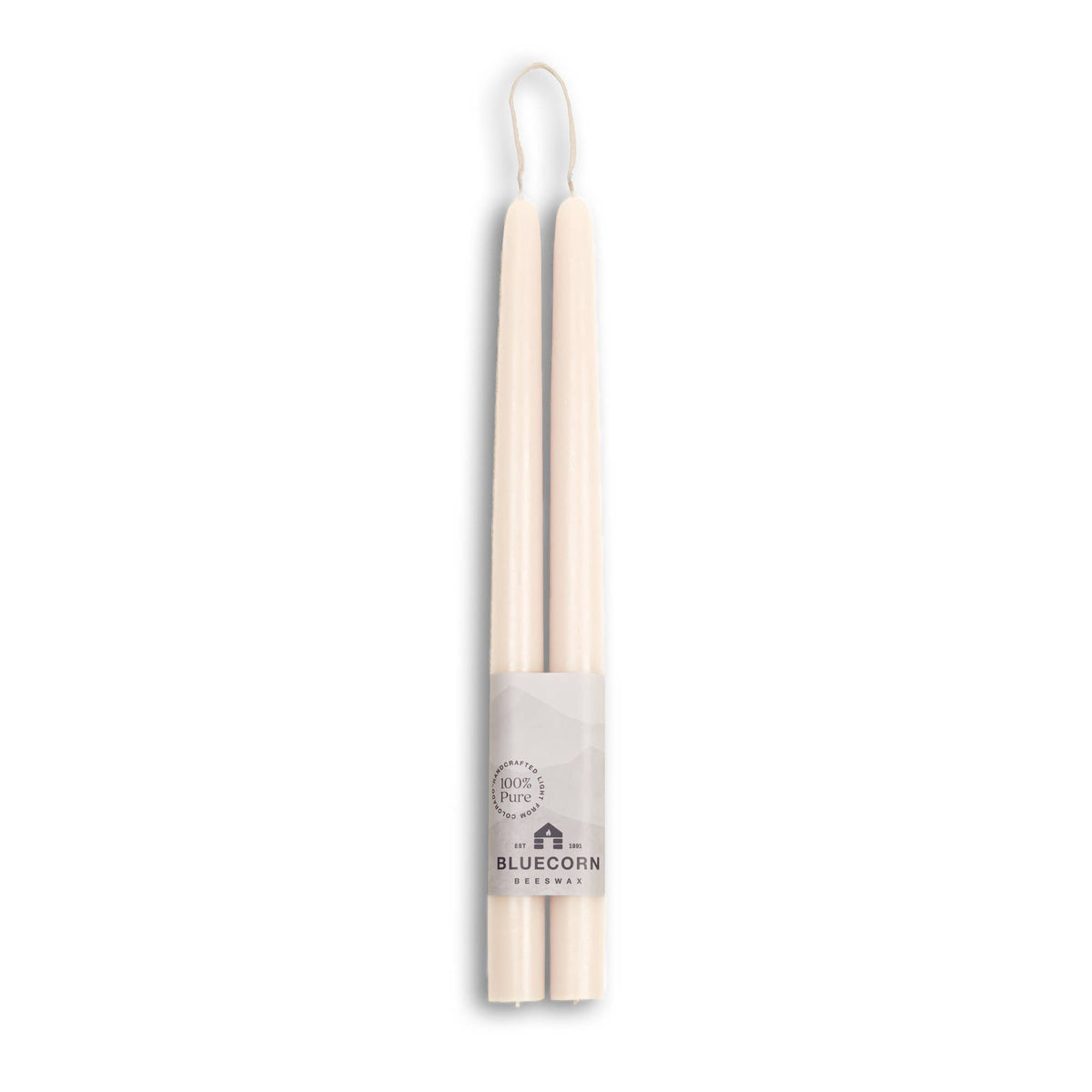 Beeswax Taper Candles – Dripless & Handmade in USA