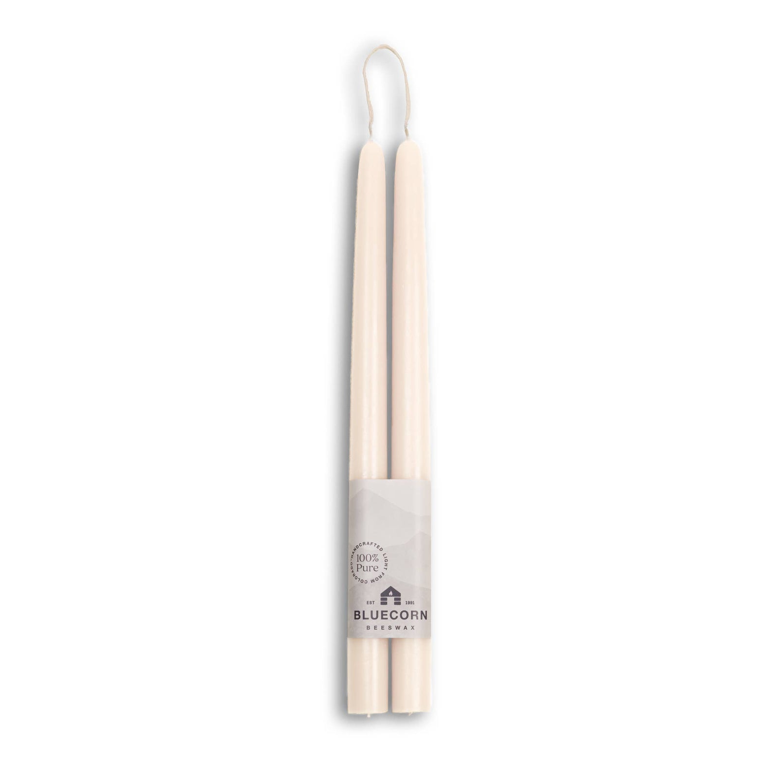 Beeswax Taper Candles – Dripless & Handmade in USA