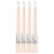 Hand-Dipped Beeswax Taper Candles - Bulk 4-Pair Bundle