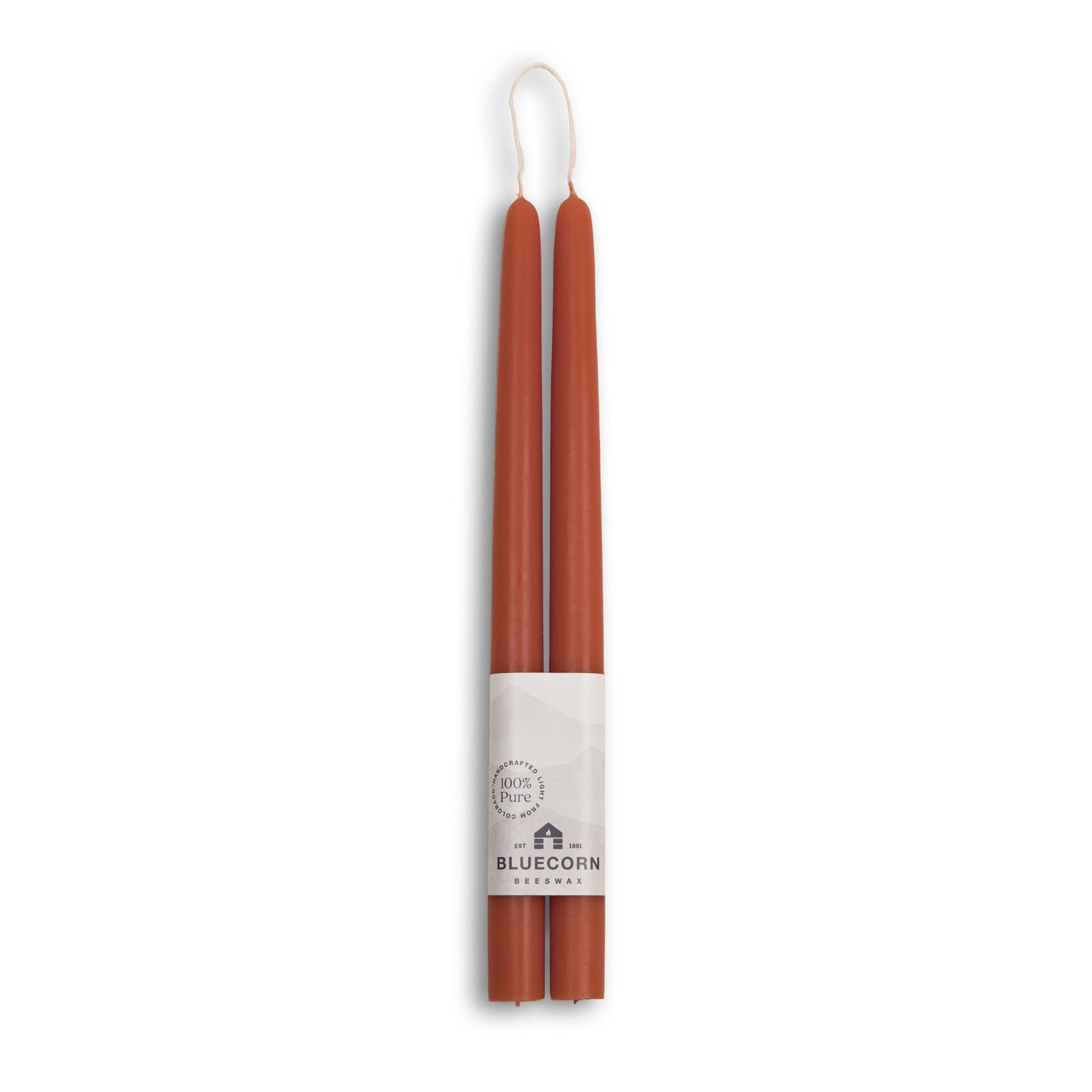 Beeswax Taper Candles – Dripless & Handmade in USA