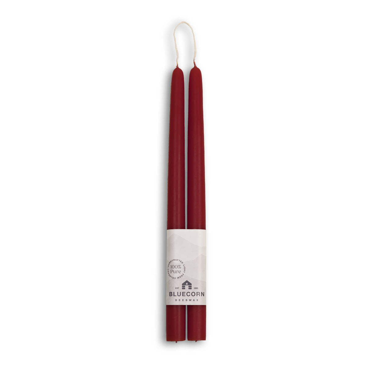 Beeswax Taper Candles – Dripless & Handmade in USA