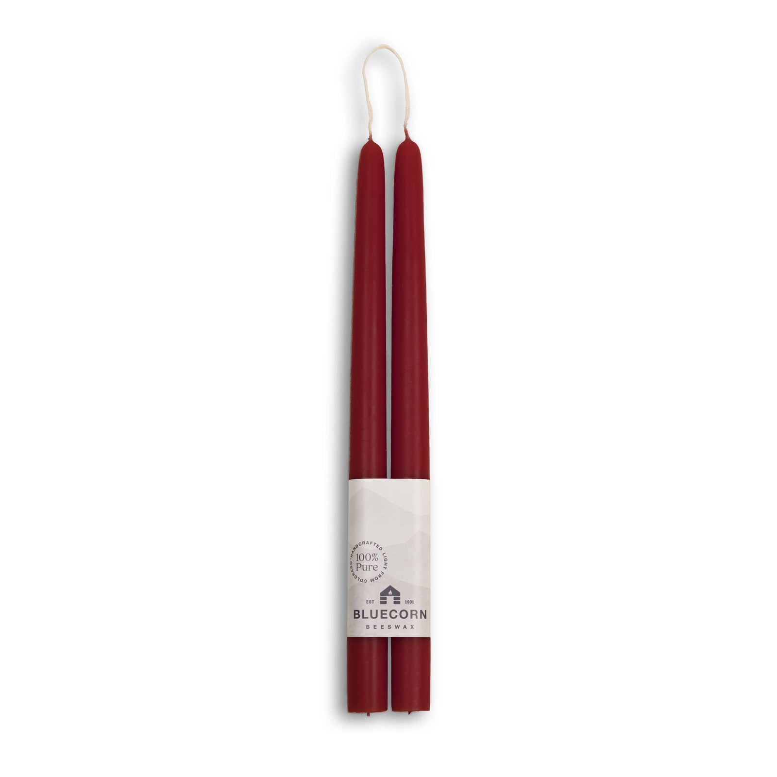 Beeswax Taper Candles – Dripless & Handmade in USA