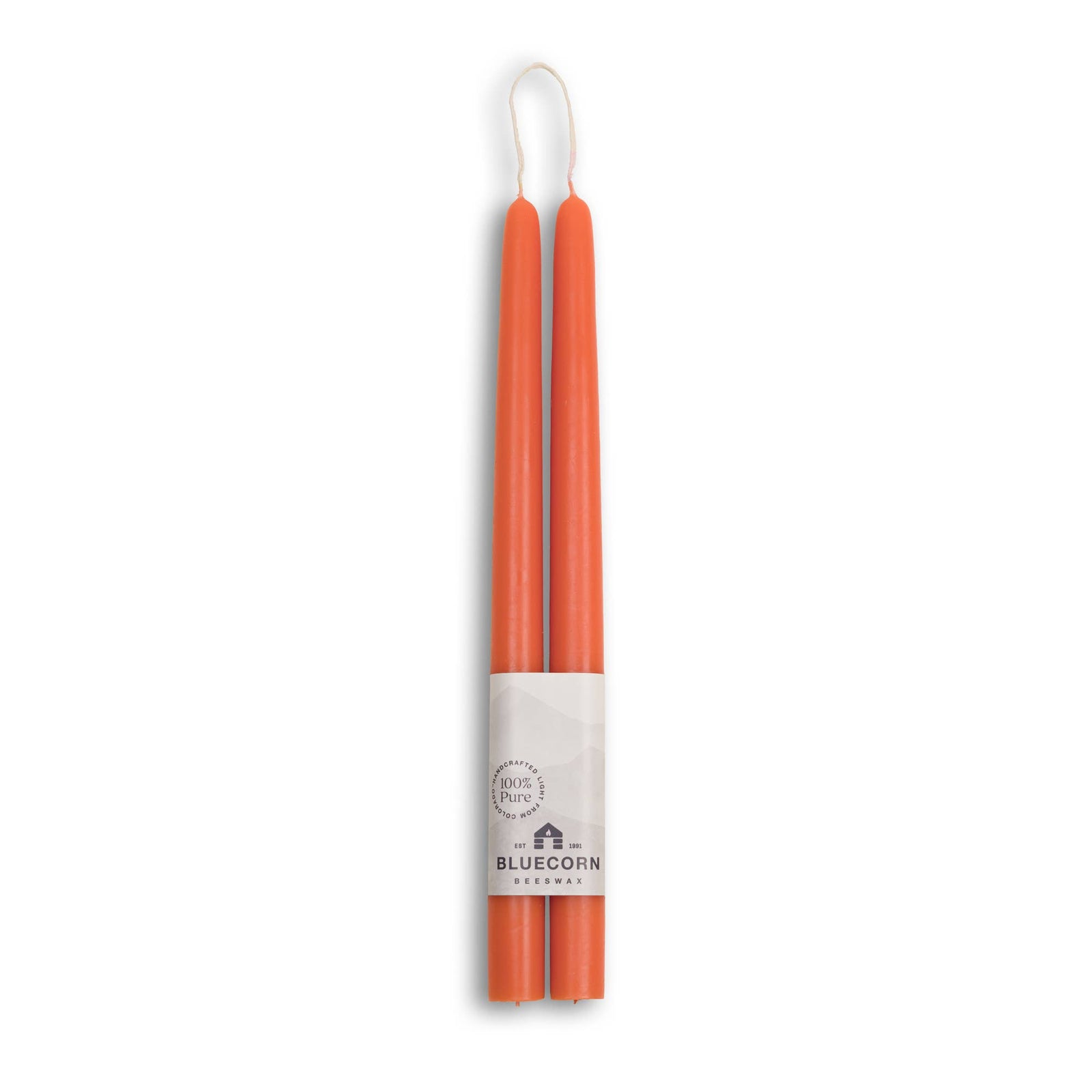 Beeswax Taper Candles – Dripless & Handmade in USA