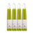 Hand-Dipped Beeswax Taper Candles - Bulk 4-Pair Bundle