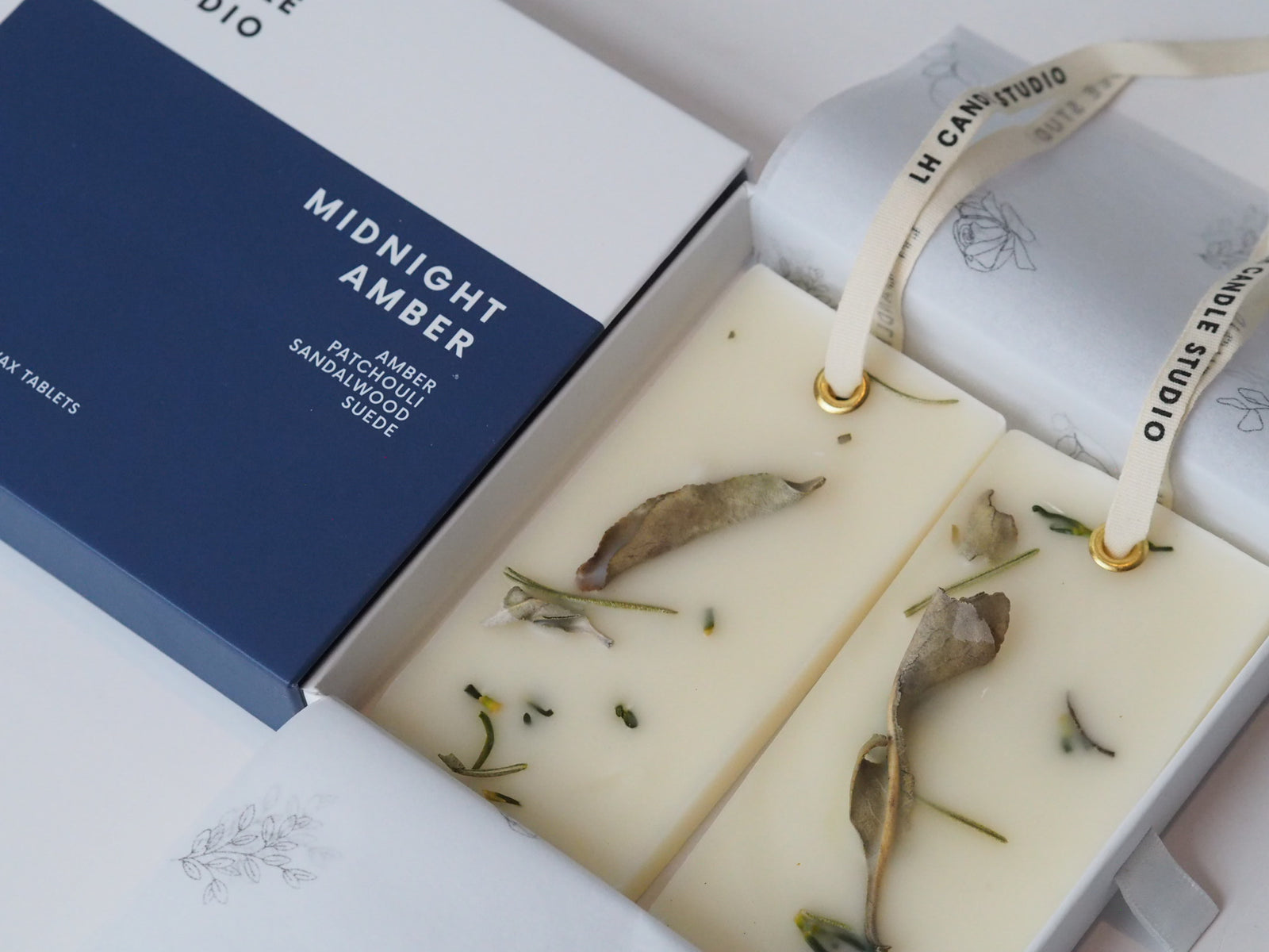 Scented wax tablets - Midnight Amber