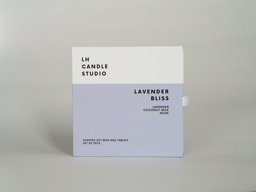 Scented Wax Tablets - Lavender Bliss (set of 2) - LH CANDLE STUDIO