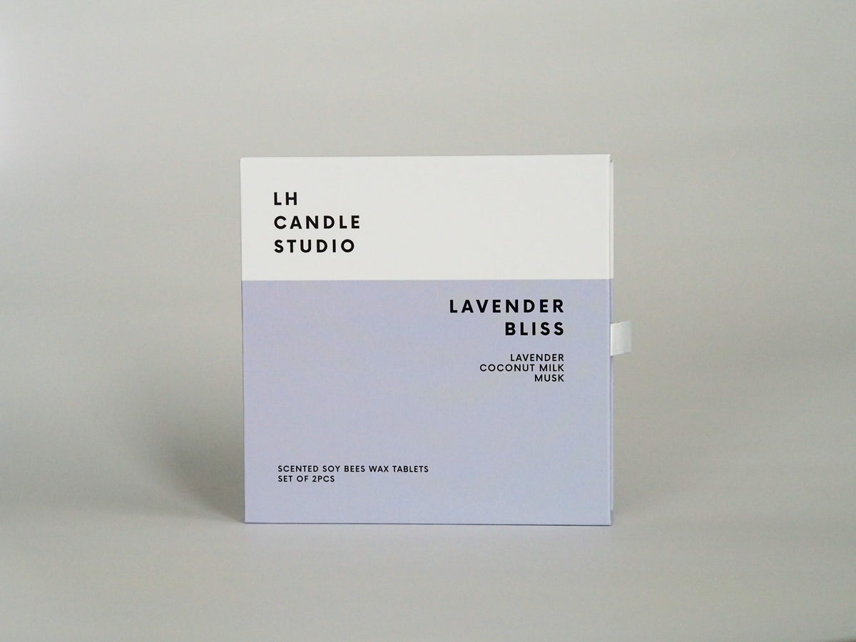 Scented Wax Tablets - Lavender Bliss (set of 2) - LH CANDLE STUDIO