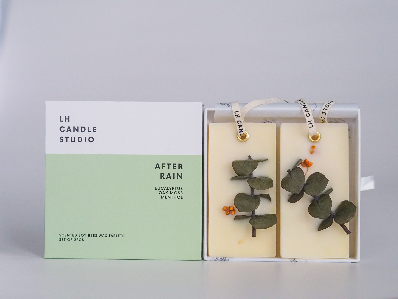 Scented Wax Tablets - After rain (set of 2) - LH CANDLE STUDIO