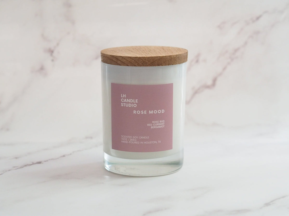 Rose Mood Candle - LH CANDLE STUDIO
