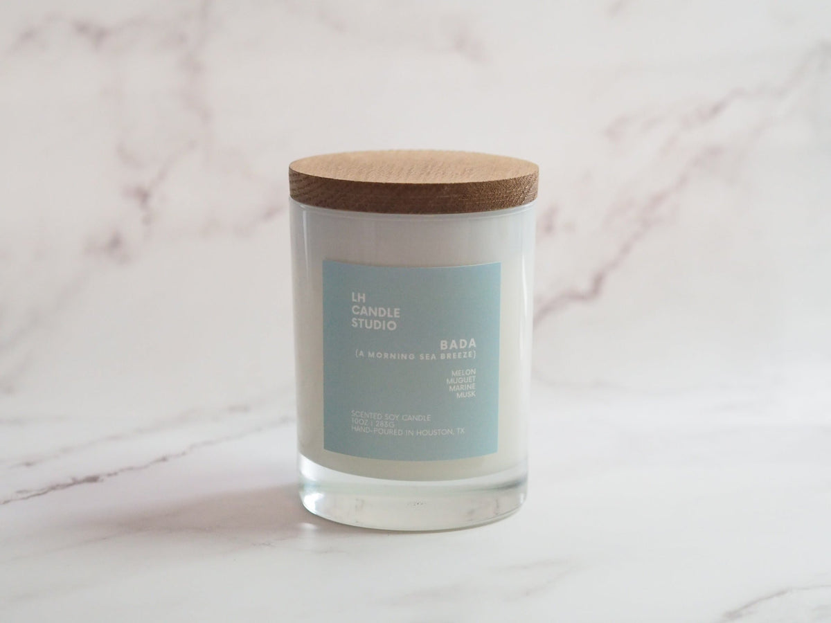 Bada (A morning sea breeze) Candle - LH CANDLE STUDIO