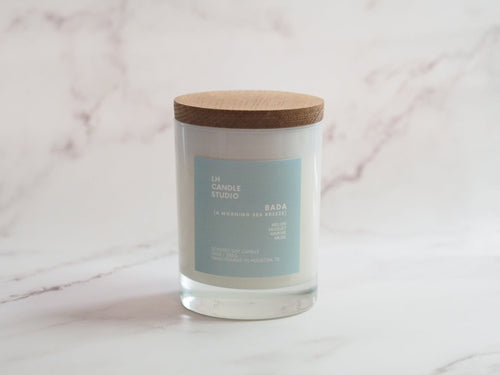 Bada (A morning sea breeze) Candle - LH CANDLE STUDIO