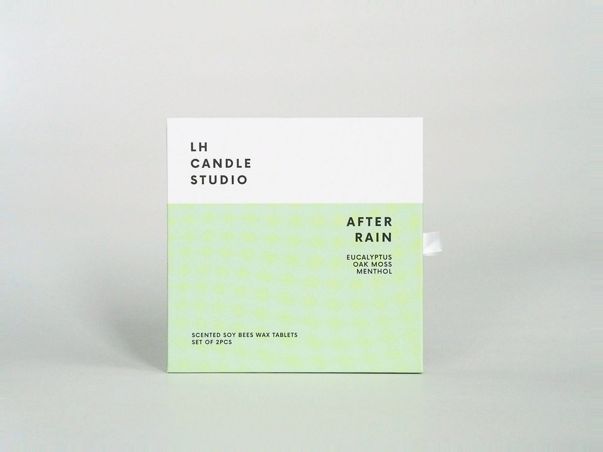 After Rain scented wax tablets gift box by LH Candle Studio