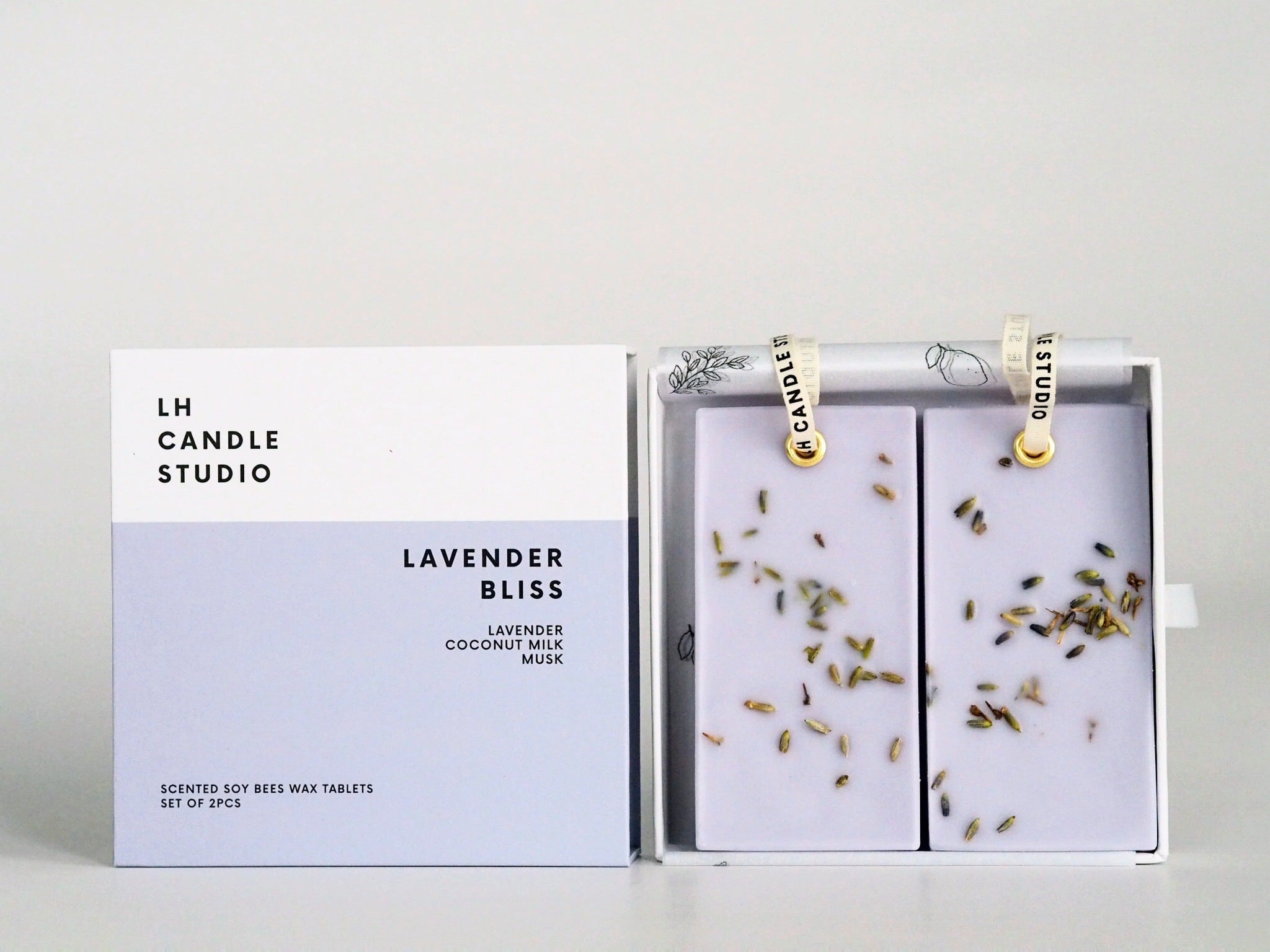 Scented Wax Tablets - Lavender Bliss (set of 2) – LH CANDLE STUDIO