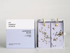 Lavender Bliss scented wax tablets by LH Candle Studio, set of 2 with gift box