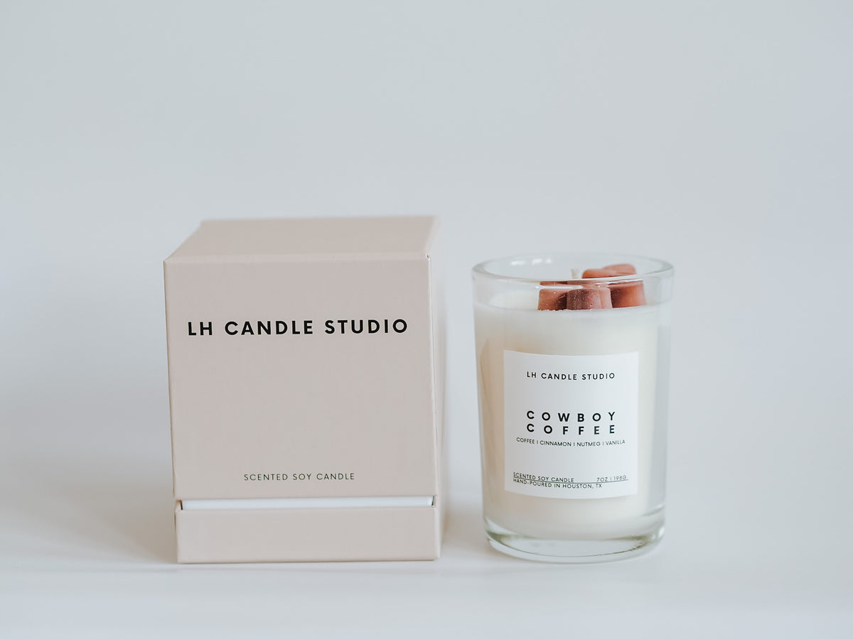 Cowboy Coffee Candle - LH CANDLE STUDIO