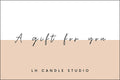 E-Gift Cards - LH CANDLE STUDIO