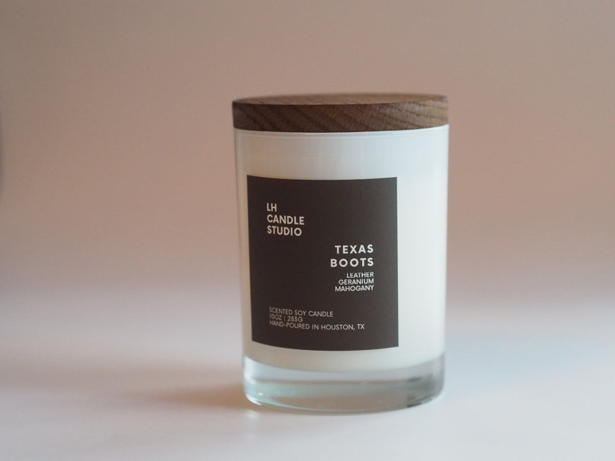 Texas Boots Candle - LH CANDLE STUDIO