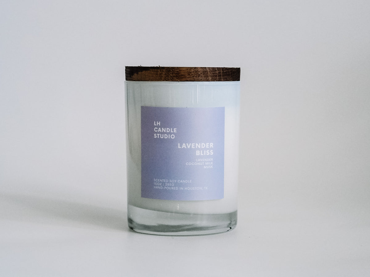 Lavender Bliss Candle - LH CANDLE STUDIO