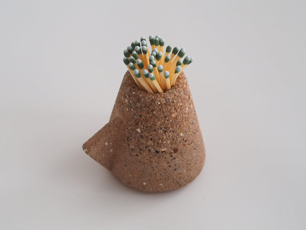 Concrete match holder/striker - LH CANDLE STUDIO