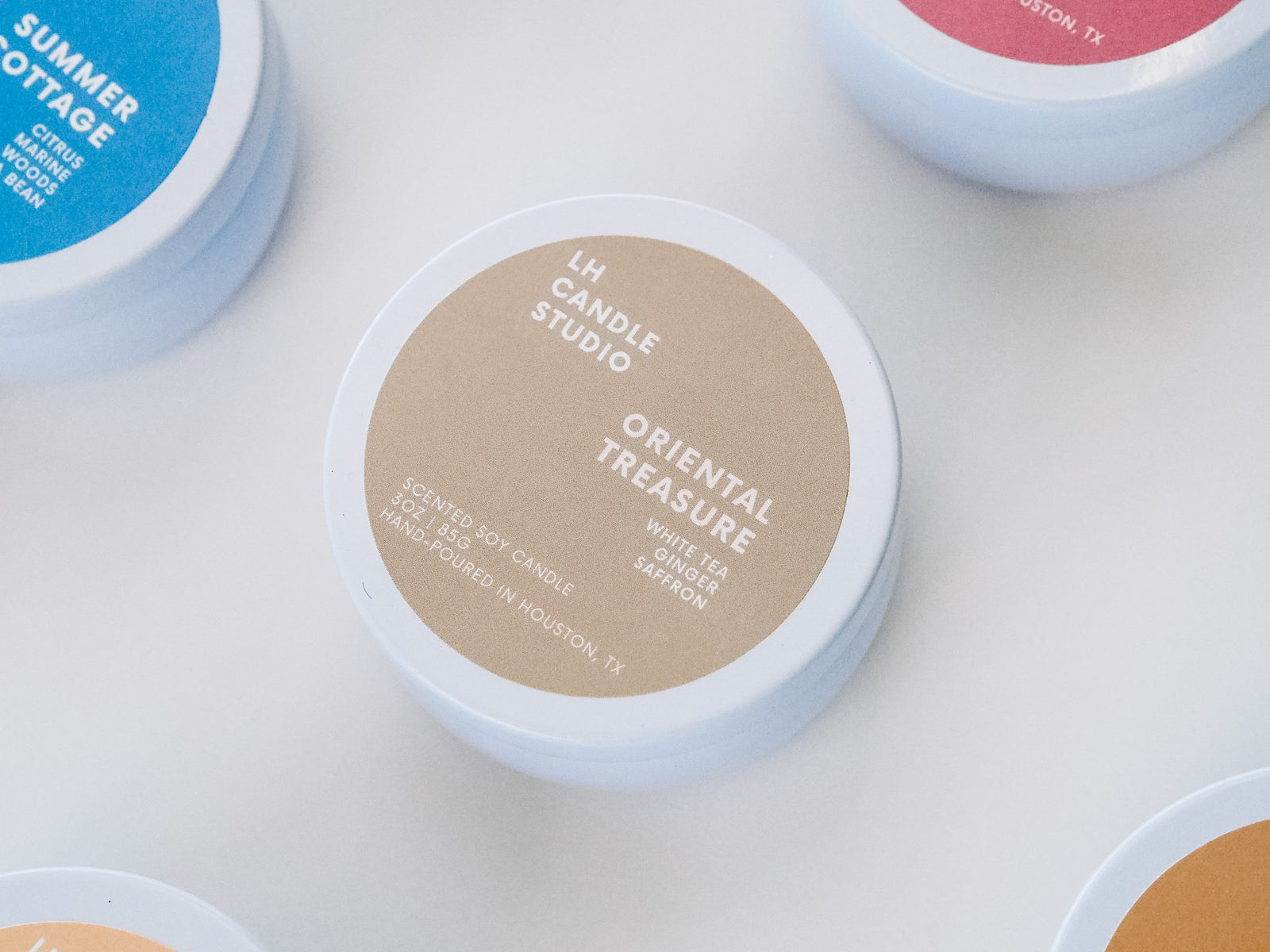 Oriental Treasure Travel Tin Candle - LH CANDLE STUDIO