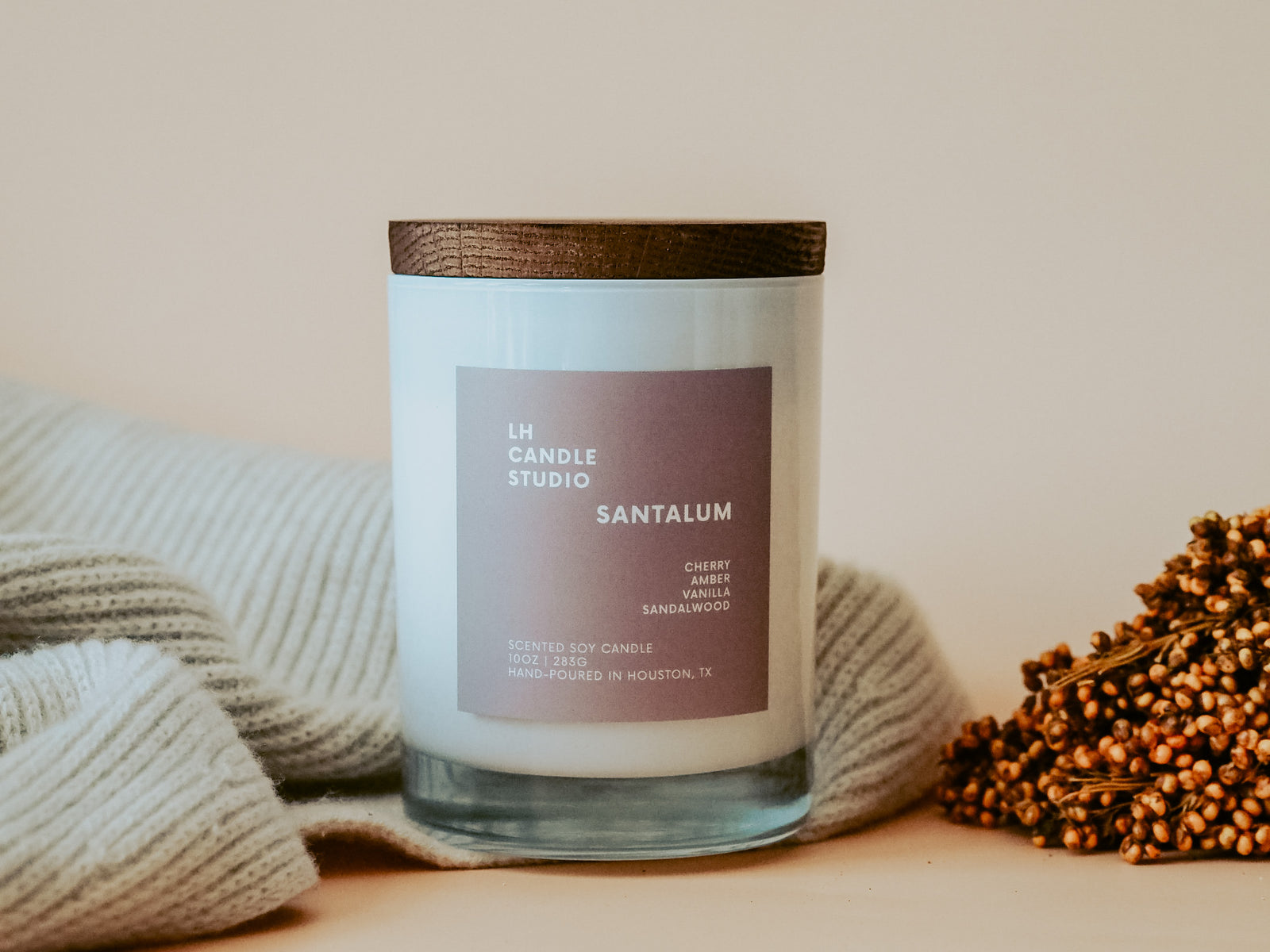 Santalum Candle - LH CANDLE STUDIO