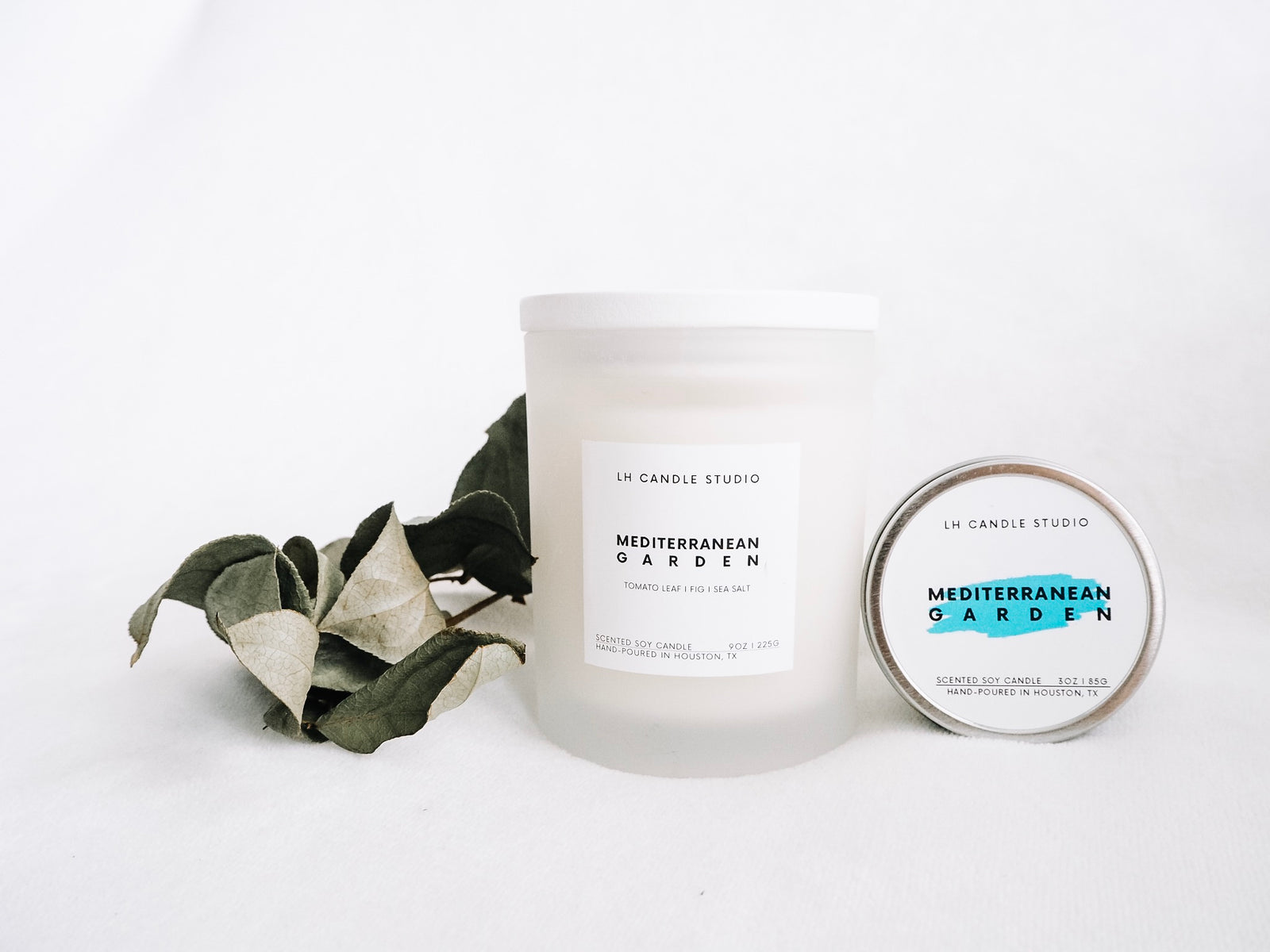 Mediterranean Garden Travel Tin Candle - LH CANDLE STUDIO